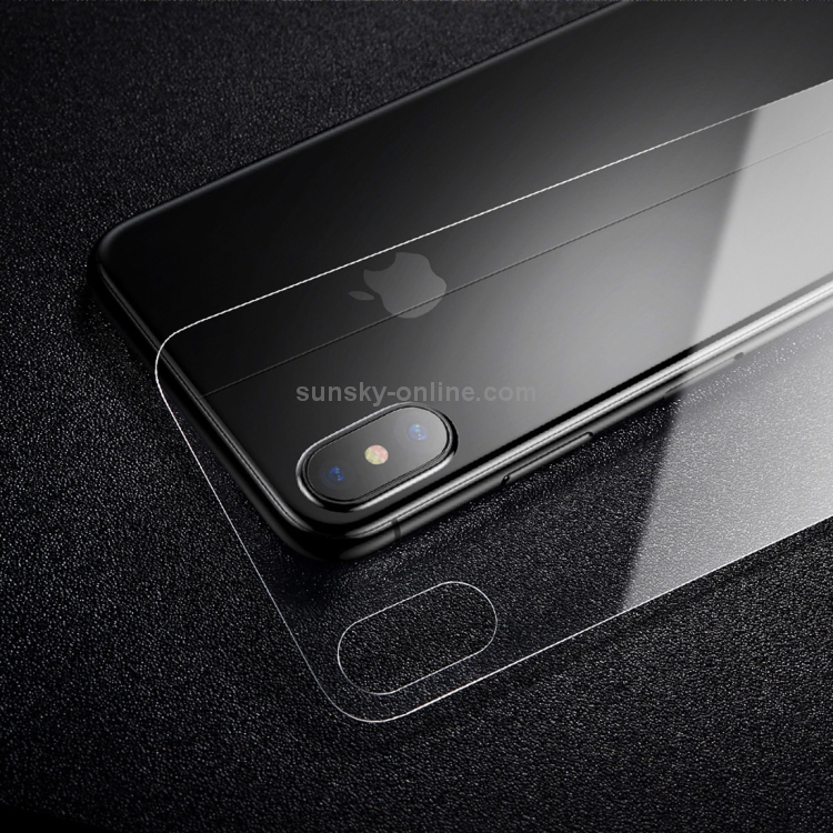 For iPhone X / XS Baseus 0.3mm 9H Tempered Glass Film Set Front Film + Back Film For iPhone X / XS Baseus 0.3mm 9H Tempered Glass Film Set Front Film + Back Film