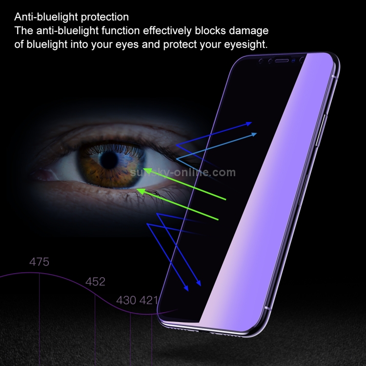 For iPhone XS Max Baseus 0.23mm Anti Blue-ray Crack-resistant Edges Curved Full Screen Tempered Glass Film(Black) For iPhone XS Max Baseus 0.23mm Anti Blue-ray Crack-resistant Edges Curved Full Screen Tempered Glass Film(Black)