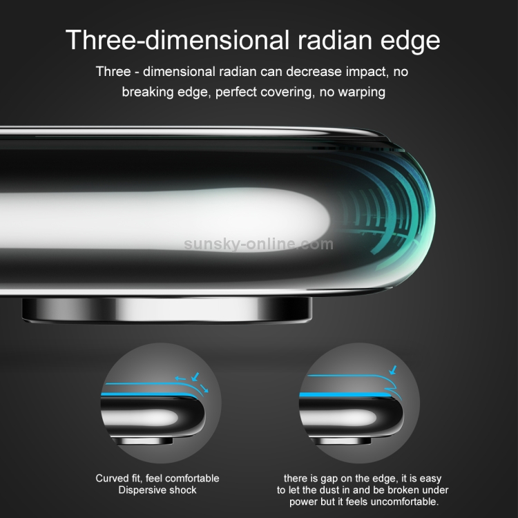 For iPhone XS Max Baseus 0.23mm Anti Blue-ray Crack-resistant Edges Curved Full Screen Tempered Glass Film(Black) For iPhone XS Max Baseus 0.23mm Anti Blue-ray Crack-resistant Edges Curved Full Screen Tempered Glass Film(Black)