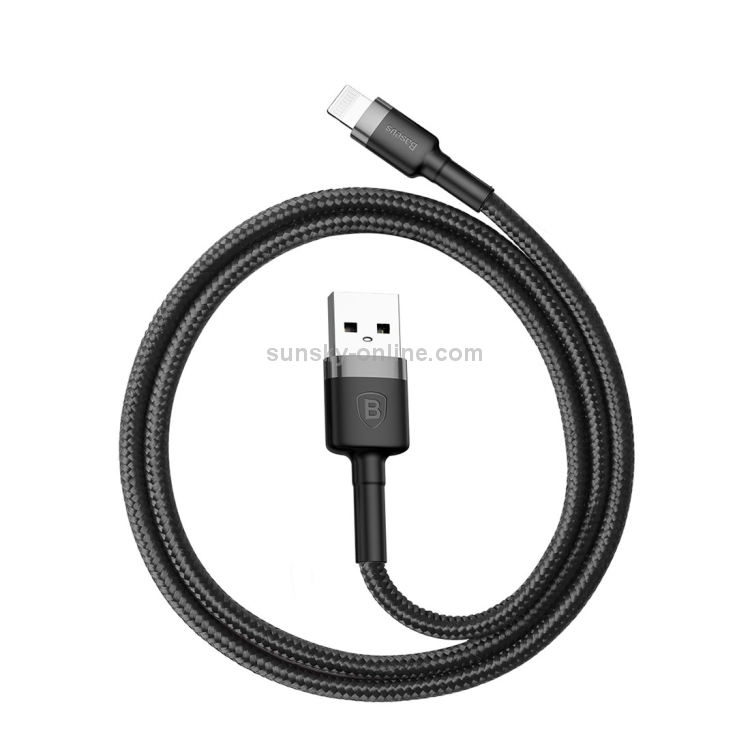Baseus 2.4A 0.5m USB to 8 Pin High Density Nylon Weave USB Cable Baseus 2.4A 0.5m USB to 8 Pin High Density Nylon Weave USB Cable