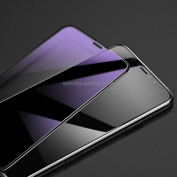 For iPhone 11 / XR Baseus 0.3mm Full Screen Anti Blue-ray Tempered Glass Film(Black) For iPhone 11 / XR Baseus 0.3mm Full Screen Anti Blue-ray Tempered Glass Film(Black)