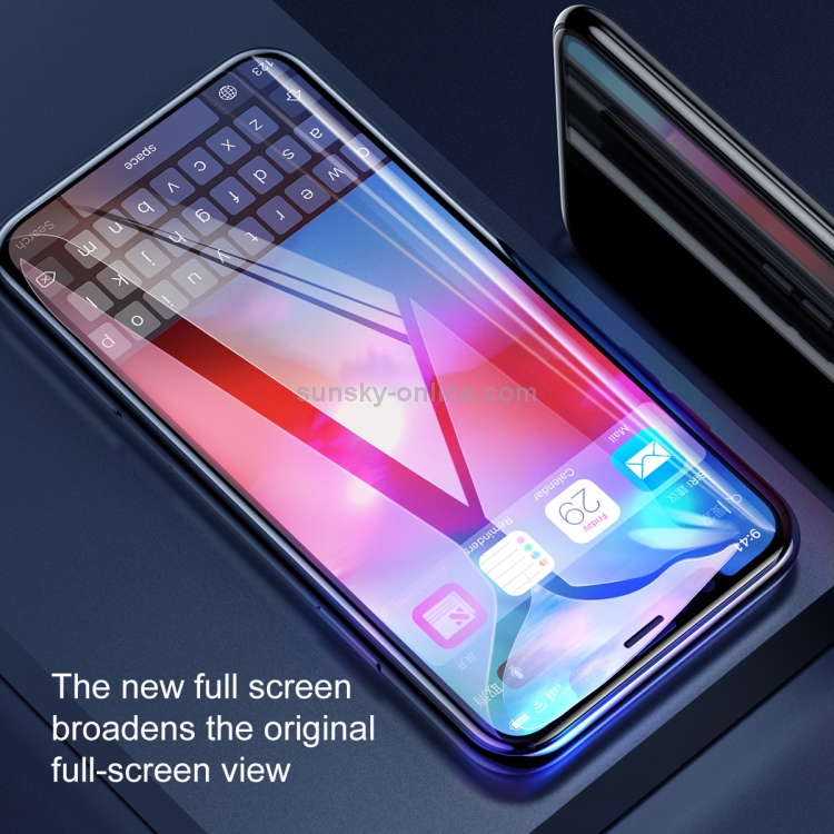 For iPhone 11 / XR Baseus 0.3mm Full Screen Anti Blue-ray Tempered Glass Film(Black) For iPhone 11 / XR Baseus 0.3mm Full Screen Anti Blue-ray Tempered Glass Film(Black)