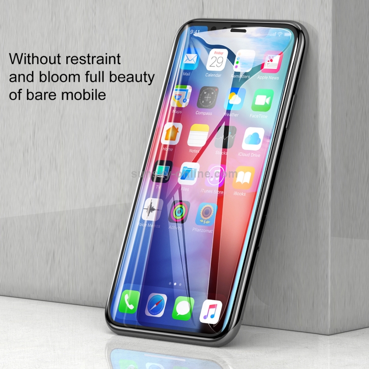 For iPhone 11 / XR Baseus 0.3mm Full Screen Anti Blue-ray Tempered Glass Film(Black) For iPhone 11 / XR Baseus 0.3mm Full Screen Anti Blue-ray Tempered Glass Film(Black)