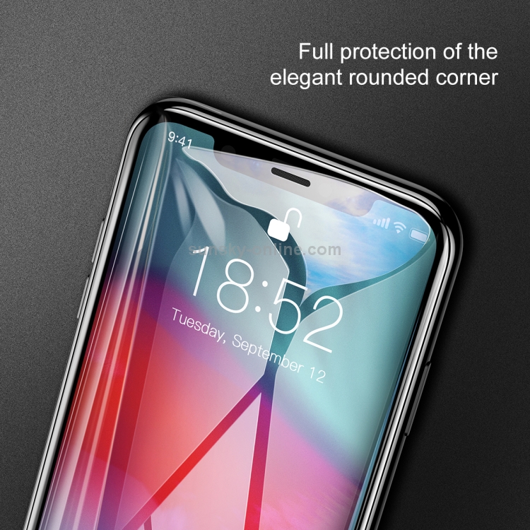 For iPhone 11 / XR Baseus 0.3mm Full Screen Anti Blue-ray Tempered Glass Film(Black) For iPhone 11 / XR Baseus 0.3mm Full Screen Anti Blue-ray Tempered Glass Film(Black)