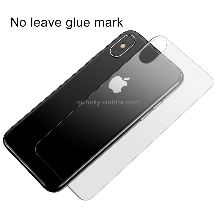 For iPhone XS Max Baseus 0.3mm Tempered Glass Protector Back Screen Film(Transparent) For iPhone XS Max Baseus 0.3mm Tempered Glass Protector Back Screen Film(Transparent)