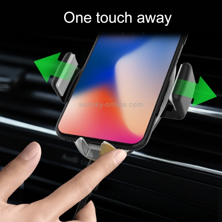 HAMTOD HMT3 Car Air Vent Mount ABS Smart Automatic Clamp Phone Holder Stand HAMTOD HMT3 Car Air Vent Mount ABS Smart Automatic Clamp Phone Holder Stand