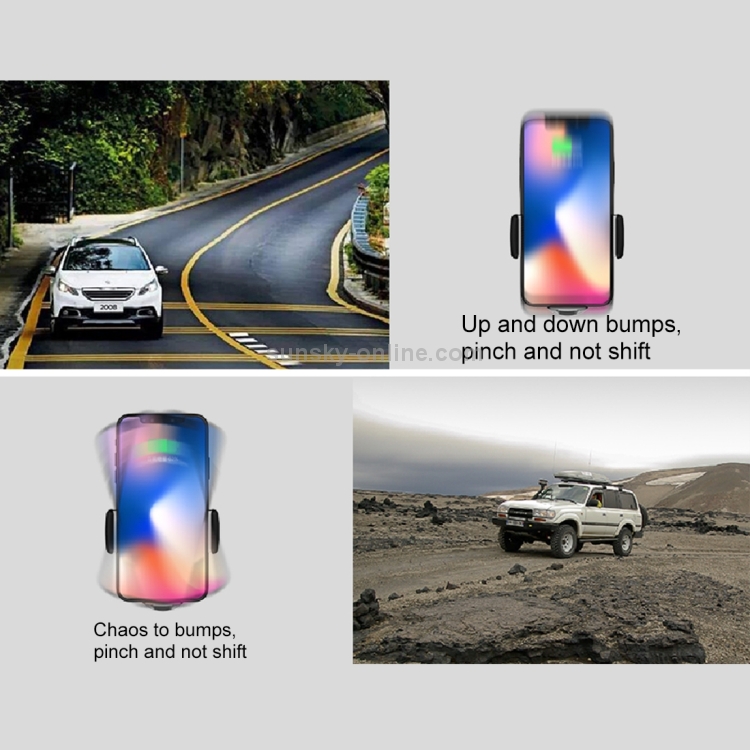 HAMTOD HMT3 Car Air Vent Mount ABS Smart Automatic Clamp Phone Holder Stand HAMTOD HMT3 Car Air Vent Mount ABS Smart Automatic Clamp Phone Holder Stand