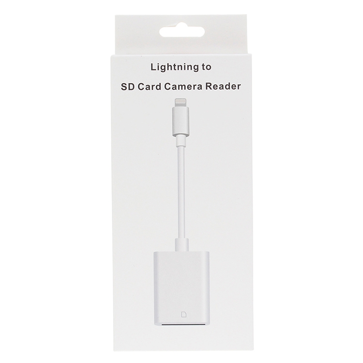 Adaptador de Lightning a lector de tarjeta SD para cámara — Apple - Apple  (CL)