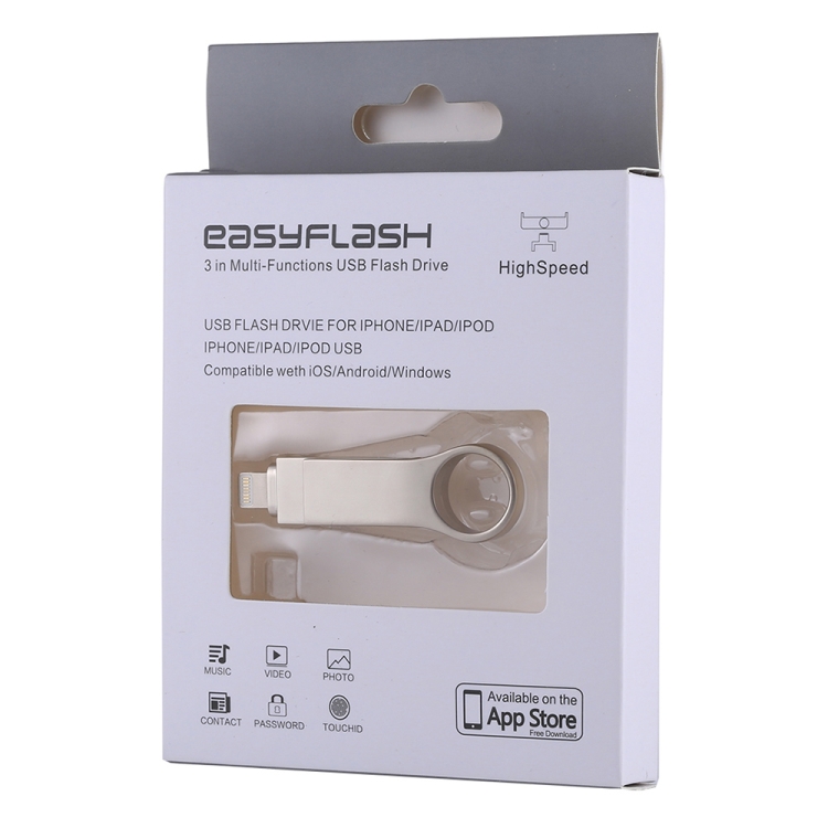 RQW-10D 2 in 1 USB 2.0 & 8 Pin 64GB Flash Drive RQW-10D 2 in 1 USB 2.0 & 8 Pin 64GB Flash Drive