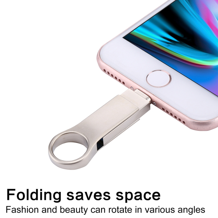 RQW-10D 2 in 1 USB 2.0 & 8 Pin 64GB Flash Drive RQW-10D 2 in 1 USB 2.0 & 8 Pin 64GB Flash Drive