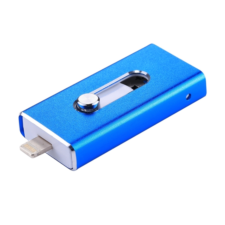 RQW-02 3 in 1 USB 2.0 & 8 Pin & Micro USB 128GB Flash Drive(Blue) RQW-02 3 in 1 USB 2.0 & 8 Pin & Micro USB 128GB Flash Drive(Blue)