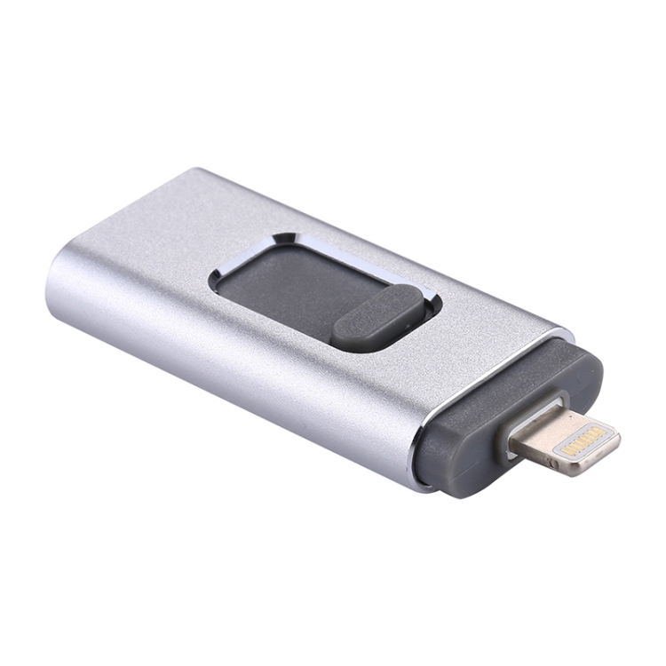 easyflash RQW-01B 3 in 1 USB 2.0 & 8 Pin & Micro USB 64GB Flash Drive(Silver) easyflash RQW-01B 3 in 1 USB 2.0 & 8 Pin & Micro USB 64GB Flash Drive(Silver)