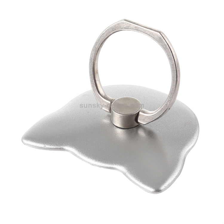 100 PCS Universal Cat Shape 360 Degree Rotatable Ring Stand Holder for Almost All Smartphones(Silver) 100 PCS Universal Cat Shape 360 Degree Rotatable Ring Stand Holder for Almost All Smartphones(Silver)