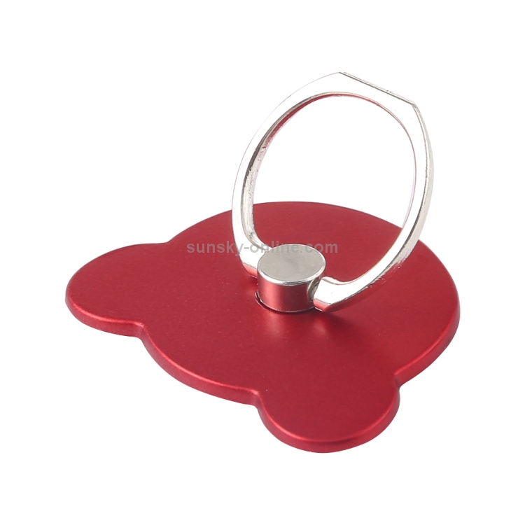 100 PCS Universal Panda Shape 360 Degree Rotatable Ring Stand Holder for Almost All Smartphones (Red) 100 PCS Universal Panda Shape 360 Degree Rotatable Ring Stand Holder for Almost All Smartphones (Red)