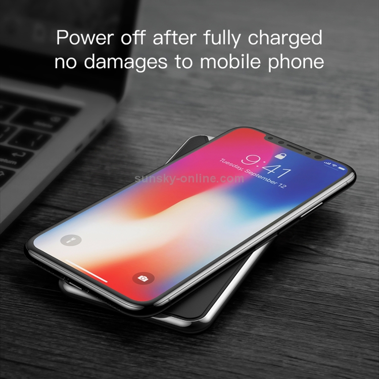 Baseus Desktop 10W Max 3-coil Vertical Horizontal Qi Wireless Charger Pad with Type-C Cable Baseus Desktop 10W Max 3-coil Vertical Horizontal Qi Wireless Charger Pad with Type-C Cable
