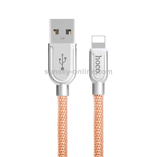 Hoco U15 1m 2.4A 8 Pin to USB Data Sync Charging Cable Hoco U15 1m 2.4A 8 Pin to USB Data Sync Charging Cable