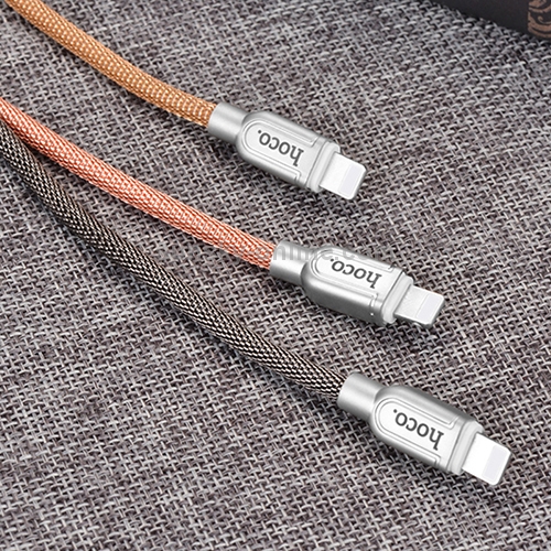 Hoco U15 1m 2.4A 8 Pin to USB Data Sync Charging Cable Hoco U15 1m 2.4A 8 Pin to USB Data Sync Charging Cable