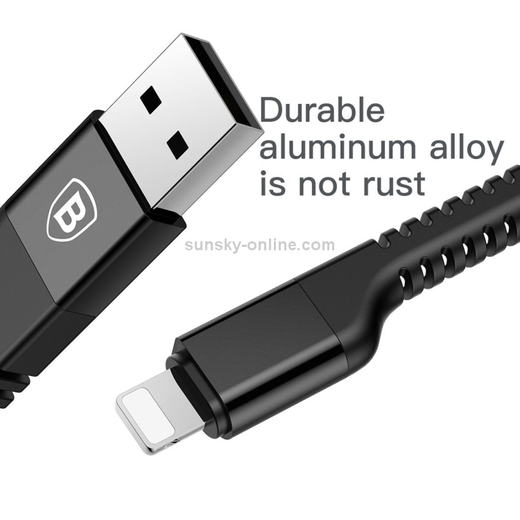 Baseus 1.5m Weave 9-Layer SR Anti-break Junction Cord 2A Fast Charging USB A to 8 Pin Data Sync Charge Cable Baseus 1.5m Weave 9-Layer SR Anti-break Junction Cord 2A Fast Charging USB A to 8 Pin Data Sync Charge Cable
