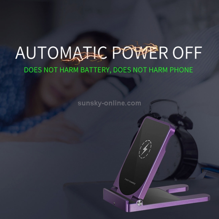 Q6 Desktop Foldable Aluminium Alloy Phone Holder 10W Dual Coils Fast Charging Qi Wireless Charger Q6 Desktop Foldable Aluminium Alloy Phone Holder 10W Dual Coils Fast Charging Qi Wireless Charger