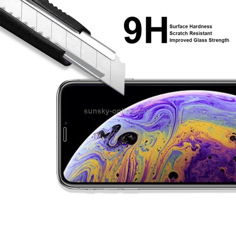 For iPhone 11 Pro / XS / X 5pcs ENKAY Hat-Prince 0.26mm 9H 2.5D Tempered Glass Film For iPhone 11 Pro / XS / X 5pcs ENKAY Hat-Prince 0.26mm 9H 2.5D Tempered Glass Film