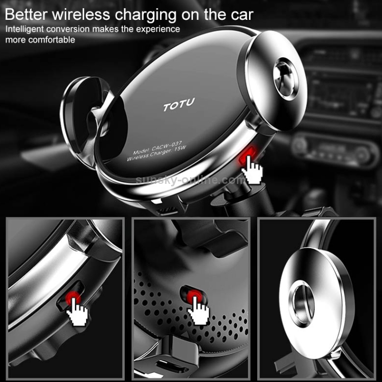 TOTUDESIGN CACW-037 Stellar Series Wireless Charger Car Holder TOTUDESIGN CACW-037 Stellar Series Wireless Charger Car Holder