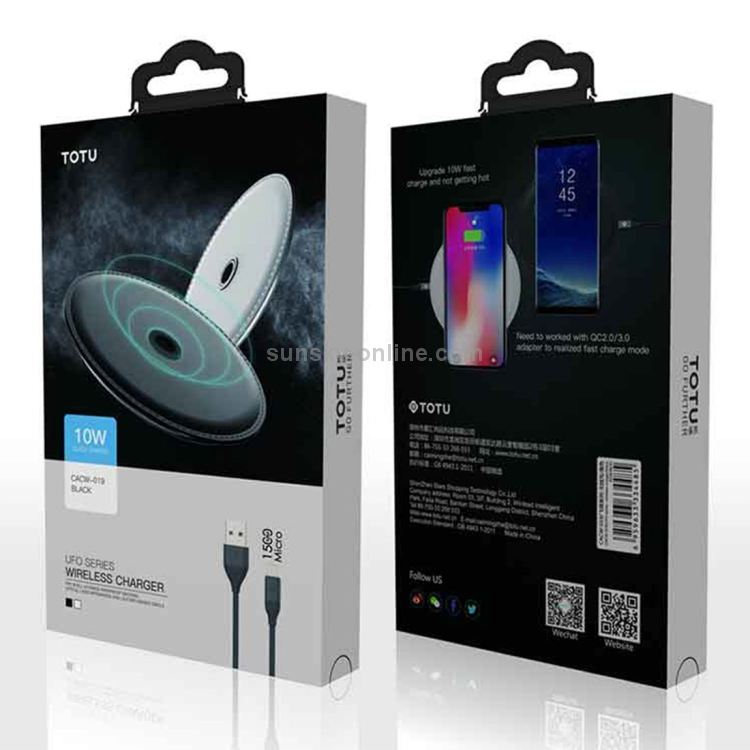 TOTUDESIGN CACW-019 UFO Series Wireless Charger Pad TOTUDESIGN CACW-019 UFO Series Wireless Charger Pad