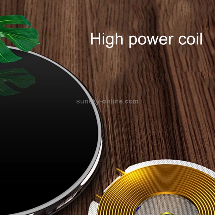 TOTUDESIGN CACW-014 Lighting Series Round 10W Fast Charging Qi Wireless Charger Pad TOTUDESIGN CACW-014 Lighting Series Round 10W Fast Charging Qi Wireless Charger Pad