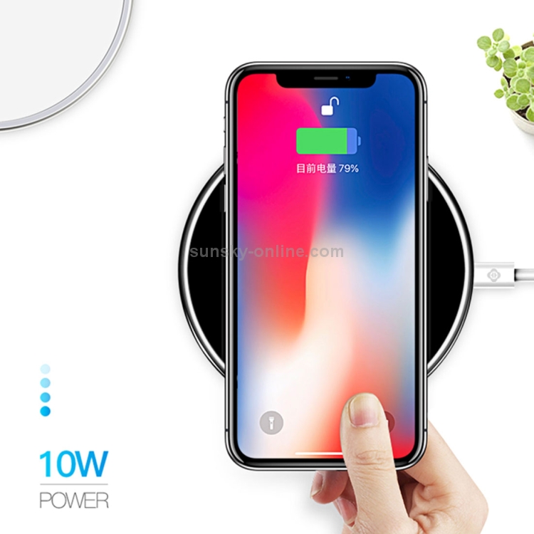TOTUDESIGN CACW-014 Lighting Series Round 10W Fast Charging Qi Wireless Charger Pad TOTUDESIGN CACW-014 Lighting Series Round 10W Fast Charging Qi Wireless Charger Pad