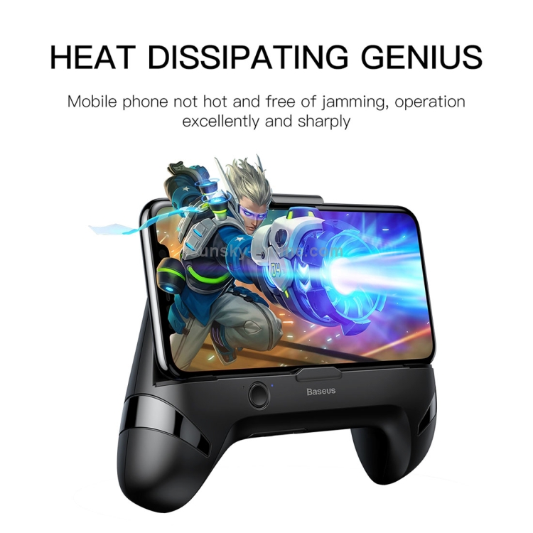 Baseus 4 in 1 Phone Gaming Handle Grip with Rapid Cooling Fan Radiator & Holder & 1200mAh Li-ion Back Up Battery Baseus 4 in 1 Phone Gaming Handle Grip with Rapid Cooling Fan Radiator & Holder & 1200mAh Li-ion Back Up Battery