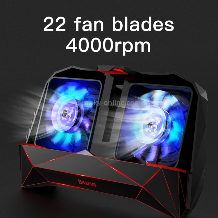 Baseus 4 in 1 Phone Gaming Handle Grip with Rapid Cooling Fan Radiator & Holder & 2000mAh Li-ion Back Up Battery Baseus 4 in 1 Phone Gaming Handle Grip with Rapid Cooling Fan Radiator & Holder & 2000mAh Li-ion Back Up Battery