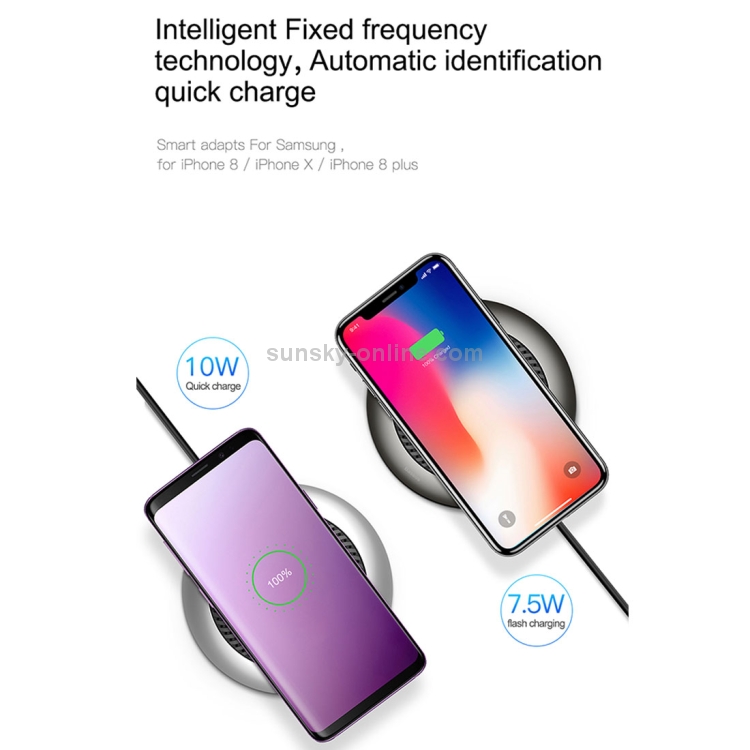 Baseus Desktop 10W Max Fast Charging Pad Wireless Charger with Cooling Fan Baseus Desktop 10W Max Fast Charging Pad Wireless Charger with Cooling Fan