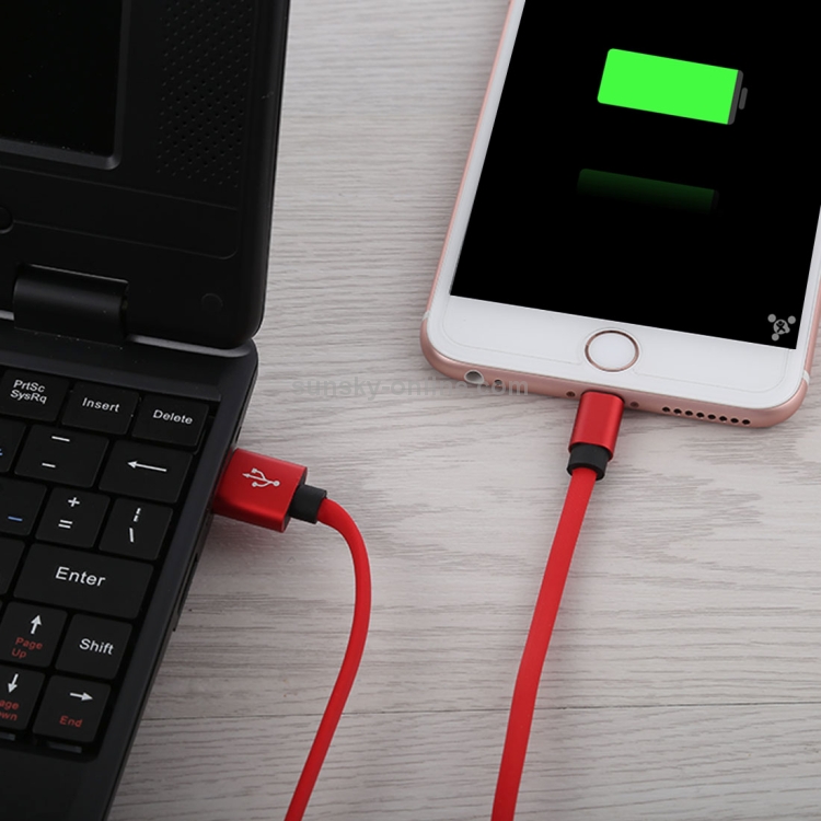1m Flat Cord USB A to 8 Pin Fast Charging Data Sync Charge Cable 1m Flat Cord USB A to 8 Pin Fast Charging Data Sync Charge Cable