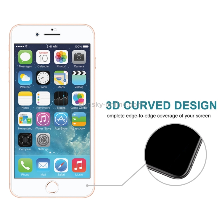 Anti-scratch 9H 10D Full Screen Privacy Anti-glare Tempered Glass Film for iPhone SE 2020 / 8 / 7(White) Anti-scratch 9H 10D Full Screen Privacy Anti-glare Tempered Glass Film for iPhone SE 2020 / 8 / 7(White)