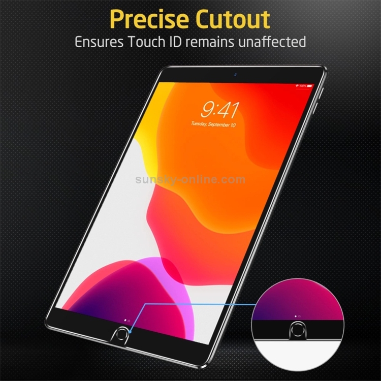 ESR For iPad 10.2 2019 / iPad Air 10.5 2019 / iPad Pro 10.5 inch 9H Scratchproof Tempered Glass Screen Protector(Transparent) ESR For iPad 10.2 2019 / iPad Air 10.5 2019 / iPad Pro 10.5 inch 9H Scratchproof Tempered Glass Screen Protector(Transparent)