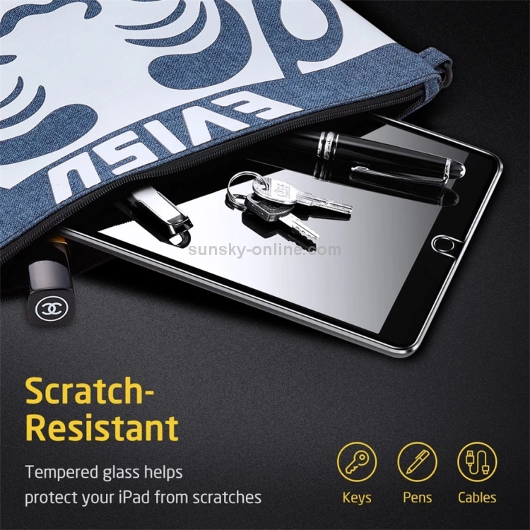ESR For iPad 10.2 2019 / iPad Air 10.5 2019 / iPad Pro 10.5 inch 9H Scratchproof Tempered Glass Screen Protector(Transparent) ESR For iPad 10.2 2019 / iPad Air 10.5 2019 / iPad Pro 10.5 inch 9H Scratchproof Tempered Glass Screen Protector(Transparent)