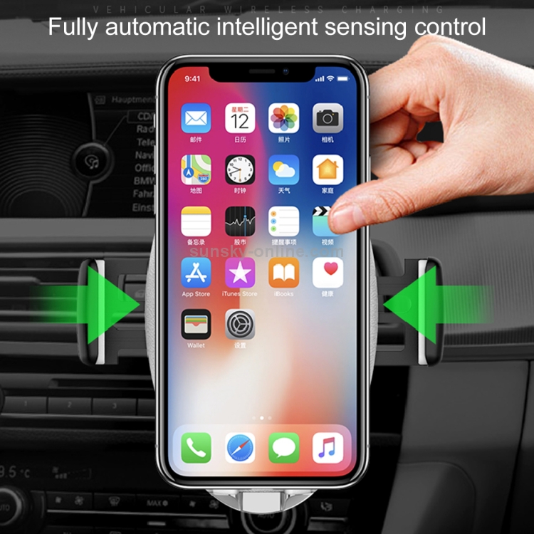 HAMTOD M11 Desktop Phone Holder 10W Max Fast Charging Qi Smart Wireless Charger Pad(Brown) HAMTOD M11 Desktop Phone Holder 10W Max Fast Charging Qi Smart Wireless Charger Pad(Brown)