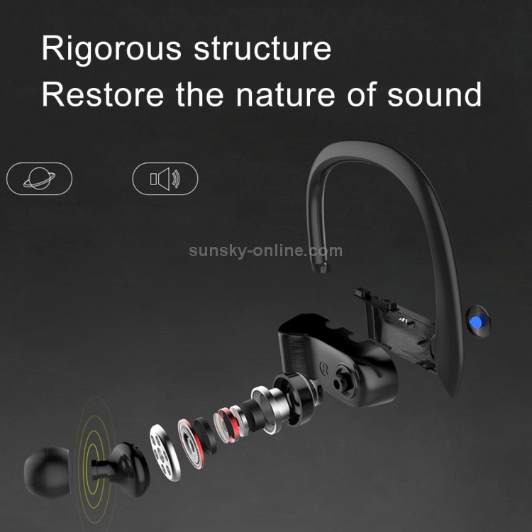 AWEI T2 Sports Headset IPX4 Waterproof Wireless Bluetooth V4.2 In-ear Stereo Earphone, Support TWS AWEI T2 Sports Headset IPX4 Waterproof Wireless Bluetooth V4.2 In-ear Stereo Earphone, Support TWS