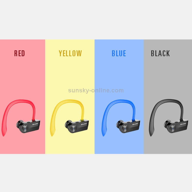AWEI T2 Sports Headset IPX4 Waterproof Wireless Bluetooth V4.2 In-ear Stereo Earphone, Support TWS AWEI T2 Sports Headset IPX4 Waterproof Wireless Bluetooth V4.2 In-ear Stereo Earphone, Support TWS