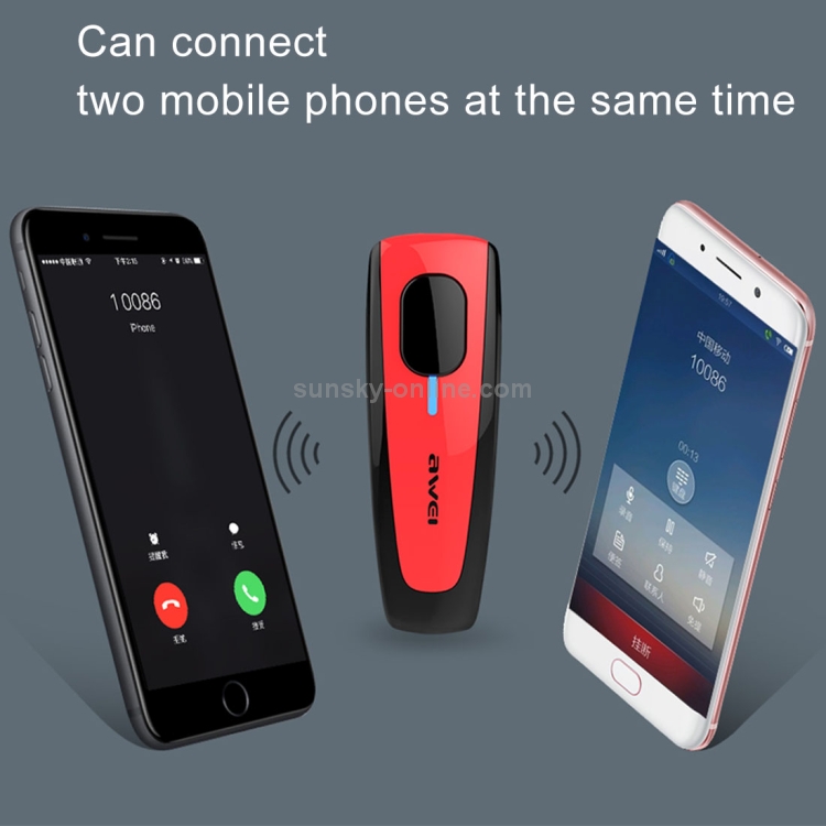 AWEI N3 Business Style Wireless Smart Headset Bluetooth Stereo In-ear Earphone with Mic AWEI N3 Business Style Wireless Smart Headset Bluetooth Stereo In-ear Earphone with Mic