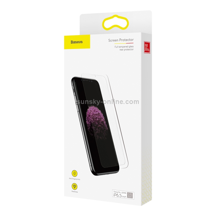 For iPhone 11 Pro Max / XS Max Baseus 0.15mm Full Tempered Glass Film Secondary Reinforcement (Transparent) For iPhone 11 Pro Max / XS Max Baseus 0.15mm Full Tempered Glass Film Secondary Reinforcement (Transparent)