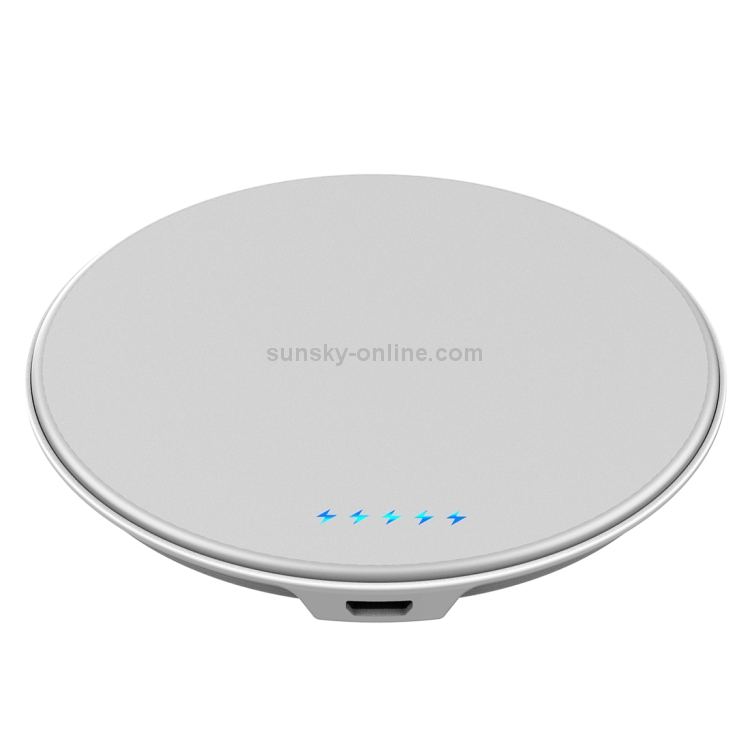 HAMTOD DC 5V 2A 8mm Fast Charging Pad Qi Wireless Charger with Indicator Light HAMTOD DC 5V 2A 8mm Fast Charging Pad Qi Wireless Charger with Indicator Light