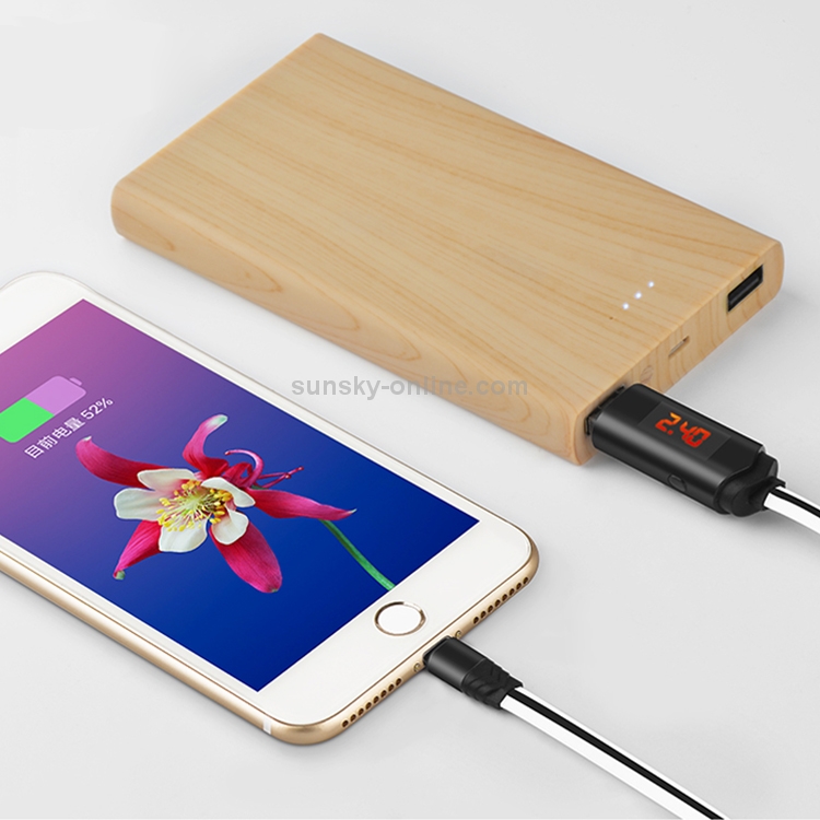 Hoco U29 1m 2A 8 Pin to USB Data Sync Charging Cable with Display & Timing Hoco U29 1m 2A 8 Pin to USB Data Sync Charging Cable with Display & Timing