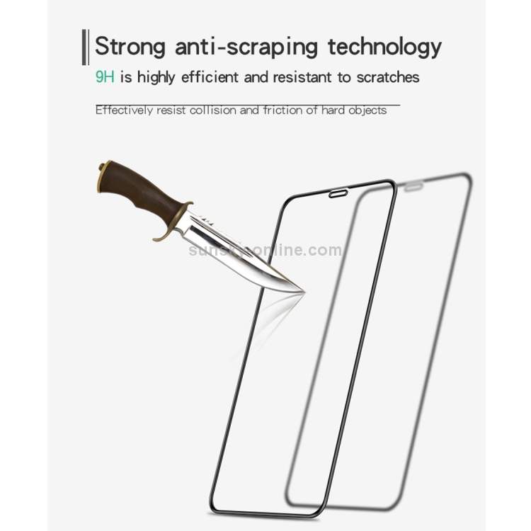 For iPhone XS Max MOFI 9H 3D Explosion-proof Curved Screen Tempered Glass Film (Black) For iPhone XS Max MOFI 9H 3D Explosion-proof Curved Screen Tempered Glass Film (Black)