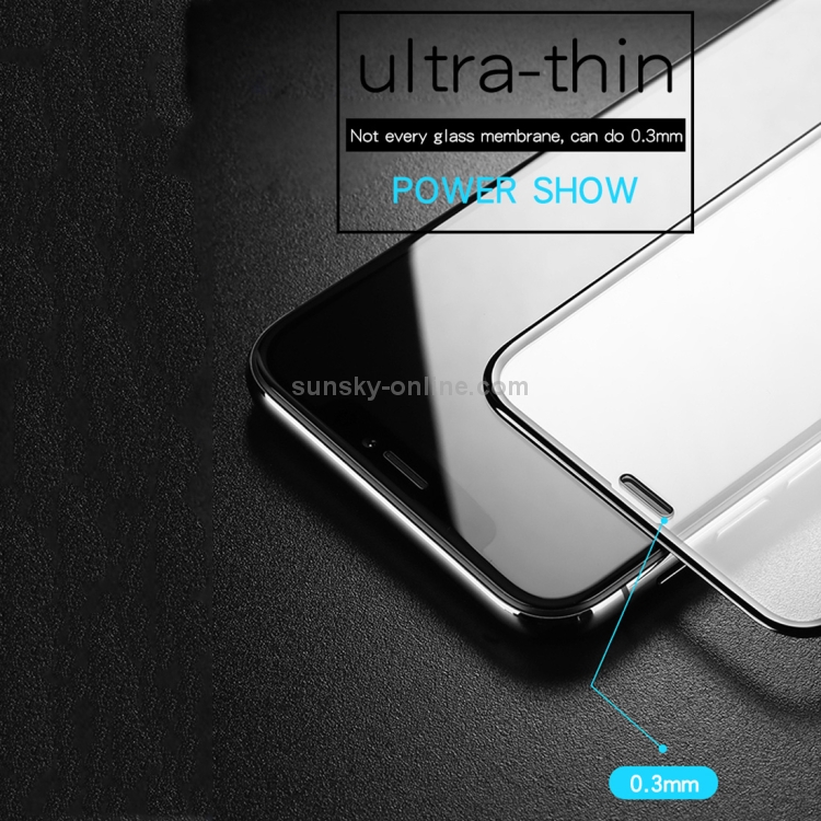 For iPhone XS MOFI 9H 3D Explosion-proof Curved Screen Tempered Glass Film (Black) For iPhone XS MOFI 9H 3D Explosion-proof Curved Screen Tempered Glass Film (Black)