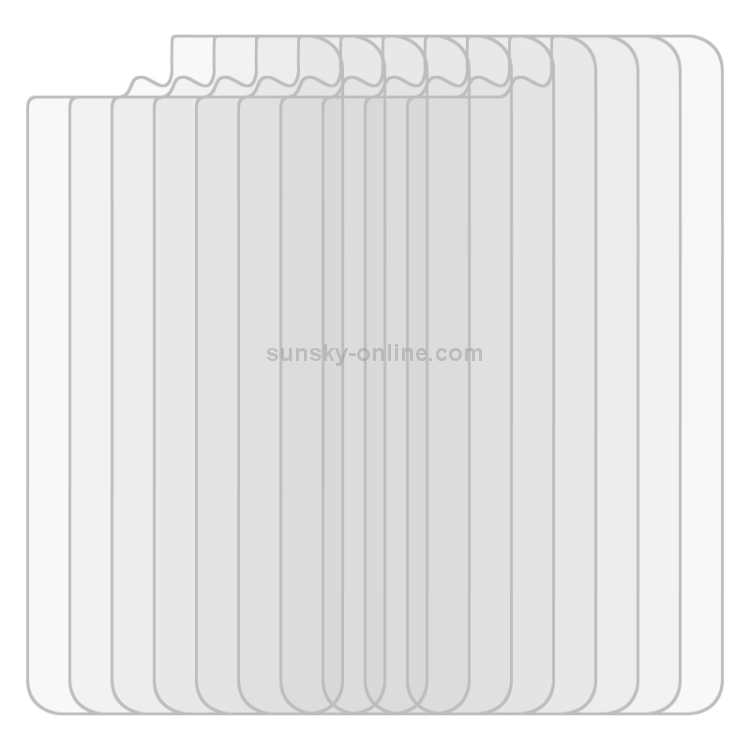 10 PCS for iPhone 8 Plus & 7 Plus 0.3mm 9H Surface Hardness 2.5D Curved Edge Explosion-proof Premium Tempered Glass Back Screen Protector 10 PCS for iPhone 8 Plus & 7 Plus 0.3mm 9H Surface Hardness 2.5D Curved Edge Explosion-proof Premium Tempered Glass Back Screen Protector