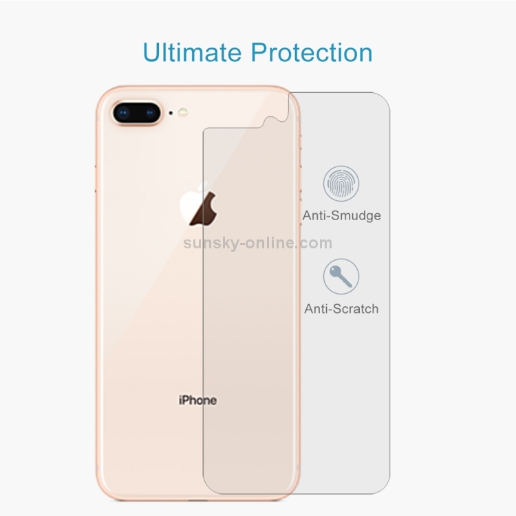 10 PCS for iPhone 8 Plus & 7 Plus 0.3mm 9H Surface Hardness 2.5D Curved Edge Explosion-proof Premium Tempered Glass Back Screen Protector 10 PCS for iPhone 8 Plus & 7 Plus 0.3mm 9H Surface Hardness 2.5D Curved Edge Explosion-proof Premium Tempered Glass Back Screen Protector