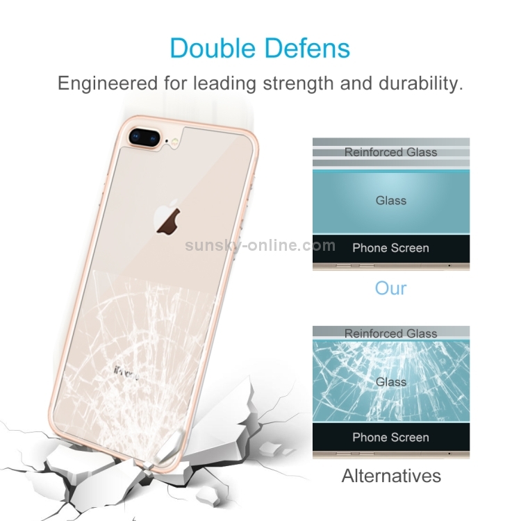10 PCS for iPhone 8 Plus & 7 Plus 0.3mm 9H Surface Hardness 2.5D Curved Edge Explosion-proof Premium Tempered Glass Back Screen Protector 10 PCS for iPhone 8 Plus & 7 Plus 0.3mm 9H Surface Hardness 2.5D Curved Edge Explosion-proof Premium Tempered Glass Back Screen Protector