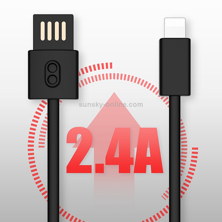 TOTUDESIGN 18cm 2.4A 2 in 1 Micro USB & 8 Pin TPE Mini Portable Data Sync Charging Cable TOTUDESIGN 18cm 2.4A 2 in 1 Micro USB & 8 Pin TPE Mini Portable Data Sync Charging Cable