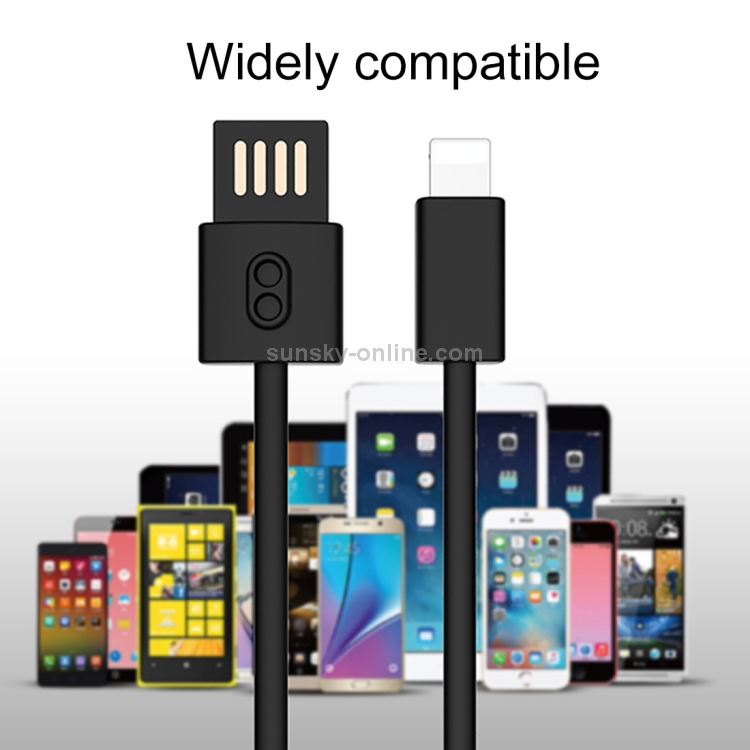 TOTUDESIGN 18cm 2.4A 2 in 1 Micro USB & 8 Pin TPE Mini Portable Data Sync Charging Cable TOTUDESIGN 18cm 2.4A 2 in 1 Micro USB & 8 Pin TPE Mini Portable Data Sync Charging Cable