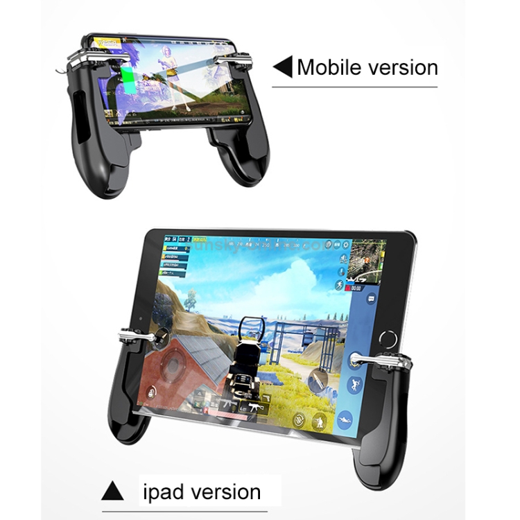 H2 Jedi Survival Wilderness Action Four Fingers Linked Quick Shot Button Gamepad, Pair H2 Jedi Survival Wilderness Action Four Fingers Linked Quick Shot Button Gamepad, Pair